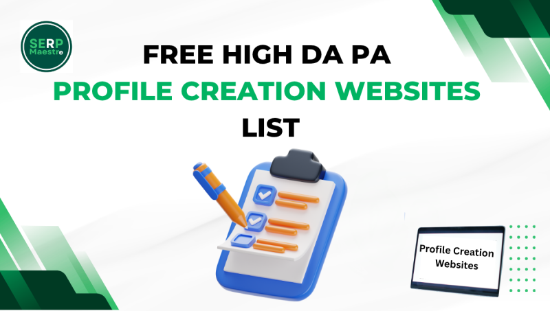 Profile Creation websites List