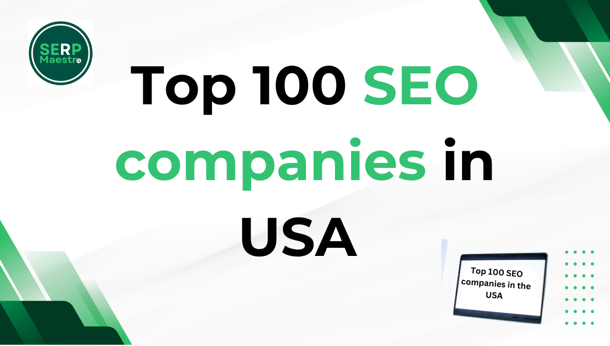 Top 100 SEO companies in USA
