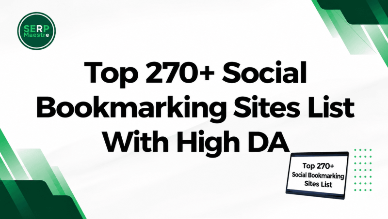 Top Social Bookmarking Sites List